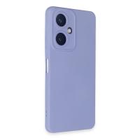 Newface Vivo Y27 Kılıf Nano içi Kadife Silikon - Lila