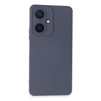 Newface Vivo Y27 Kılıf Nano içi Kadife Silikon - Gri