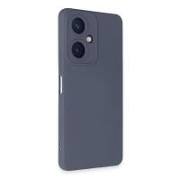 Newface Vivo Y27 Kılıf Nano içi Kadife Silikon - Gri