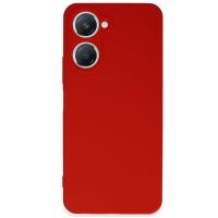 Newface Vivo Y18 Kılıf First Silikon - Kırmızı