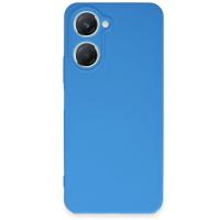 Newface Vivo Y18 Kılıf First Silikon - Mavi