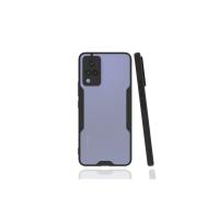 Newface Vivo V21 Kılıf Platin Silikon - Siyah