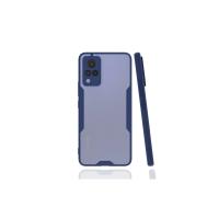 Newface Vivo V21 Kılıf Platin Silikon - Lacivert