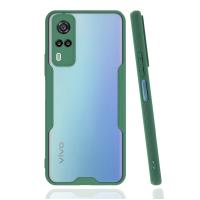 Newface Vivo Y53S Kılıf Platin Silikon - Yeşil