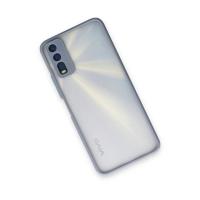 Newface Vivo Y11S Kılıf Montreal Silikon Kapak - Gri