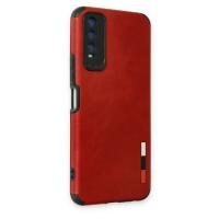 Newface Vivo Y11S Kılıf Loop Deri Silikon - Kırmızı