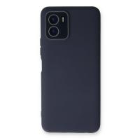 Newface Vivo Y15S Kılıf Lansman Glass Kapak - Lacivert