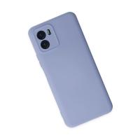 Newface Vivo Y15S Kılıf Nano içi Kadife Silikon - Lila