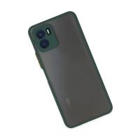 Newface Vivo Y15S Kılıf Montreal Silikon Kapak - Yeşil