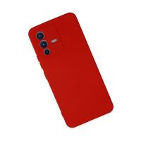 Newface Vivo V23 5G Kılıf Nano içi Kadife Silikon - Kırmızı