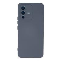 Newface Vivo V23 5G Kılıf Nano içi Kadife Silikon - Gri