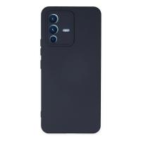 Newface Vivo V23 5G Kılıf Nano içi Kadife Silikon - Lacivert