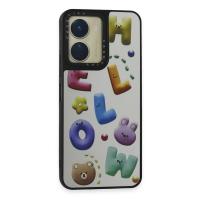 Newface Vivo Y16 Kılıf Mirror Desenli Kapak - Mirror - 15