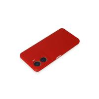 Newface Vivo Y16 Kılıf First Silikon - Kırmızı