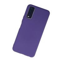 Newface Vivo Y11S Kılıf Nano içi Kadife Silikon - Mor