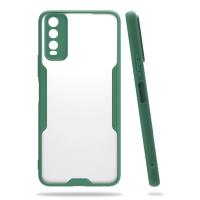 Newface Vivo Y11S Kılıf Platin Silikon - Yeşil