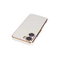 Newface Vivo Y16 Kılıf Volet Silikon - Beyaz