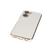 Newface Vivo Y16 Kılıf Volet Silikon - Beyaz