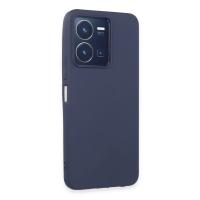 Newface Vivo Y35 Kılıf First Silikon - Lacivert