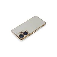 Newface Vivo Y27 Kılıf Volet Silikon - Beyaz