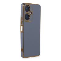 Newface Vivo Y27 Kılıf Volet Silikon - Mavi