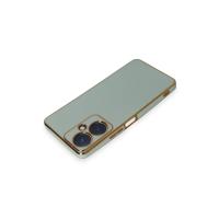 Newface Vivo Y27 Kılıf Volet Silikon - Açık Yeşil