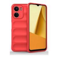 Newface Vivo Y16 Kılıf Optimum Silikon - Kırmızı