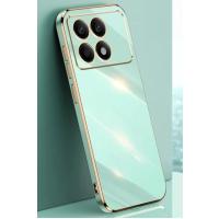 Newface Xiaomi Poco X6 Pro Kılıf Volet Silikon - Açık Yeşil