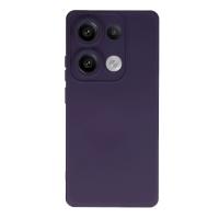 Newface Xiaomi Redmi Note 13 4G Kılıf Nano içi Kadife Silikon - Mor