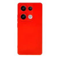 Newface Xiaomi Redmi Note 13 Pro 4G Kılıf Nano içi Kadife Silikon - Kırmızı
