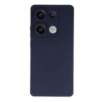 Newface Xiaomi Redmi Note 13 Pro 4G Kılıf Nano içi Kadife Silikon - Lacivert