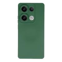 Newface Xiaomi Redmi Note 13 Pro 4G Kılıf Nano içi Kadife Silikon - Koyu Yeşil