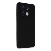 Newface Xiaomi Redmi Note 13 Pro 5G Kılıf Nano içi Kadife Silikon - Siyah