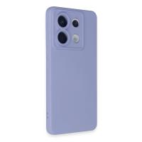 Newface Xiaomi Redmi Note 13 Pro 5G Kılıf Nano içi Kadife Silikon - Lila