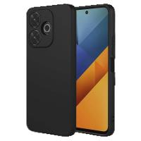 Newface Xiaomi Redmi 13 4G Kılıf Nano içi Kadife Silikon - Siyah