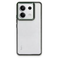 Newface Xiaomi Redmi Note 13 Pro 5G Kılıf Power Silikon - Koyu Yeşil