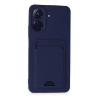 Newface Xiaomi Redmi 13C Kılıf Kelvin Kartvizitli Silikon - Lacivert