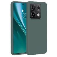 Newface Xiaomi Redmi Note 13 Pro 4G Kılıf First Silikon - Koyu Yeşil