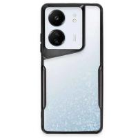 Newface Xiaomi Redmi 13C Kılıf Boyi Silikon Kapak - Siyah