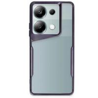 Newface Xiaomi Redmi Note 13 Pro 5G Kılıf Boyi Silikon Kapak - Derin Mor