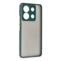 Newface Xiaomi Redmi Note 13 5G Kılıf Montreal Silikon Kapak - Yeşil