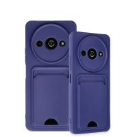 Newface Xiaomi Redmi A3 4G Kılıf Kelvin Kartvizitli Silikon - Lacivert