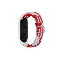 Newface Xiaomi Mi Band 4 Star Kordon - Beyaz-Kırmızı