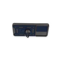 Newface Xiaomi Mi 12T Pro Kılıf Pars Lens Yüzüklü Silikon - Lacivert