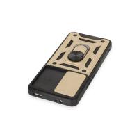 Newface Xiaomi Mi 12T Pro Kılıf Pars Lens Yüzüklü Silikon - Gold