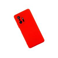 Newface Xiaomi Mi 11T Pro Kılıf Nano içi Kadife Silikon - Kırmızı