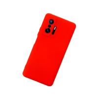 Newface Xiaomi Mi 11T Pro Kılıf Nano içi Kadife Silikon - Kırmızı