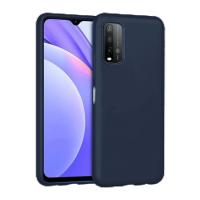 Newface Xiaomi Redmi 9T Kılıf Nano içi Kadife Silikon - Lacivert