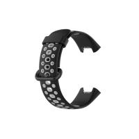 Newface Xiaomi Redmi Watch 2 Spor Delikli Kordon - Siyah-Gri