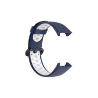 Newface Xiaomi Redmi Watch 2 Spor Delikli Kordon - Lacivert-Beyaz